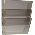 Paperperfect Stacking Wall Pocket Set, Smoke PA3203811